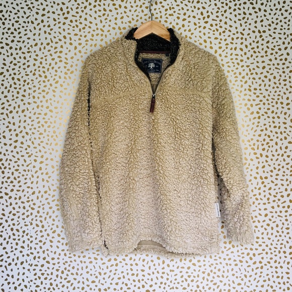 live oak sherpa pullover